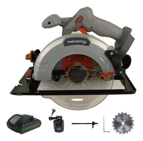 Gladiator Circular Saw and Delta Sander Combo - SC807/18C1+LD8140/18 1