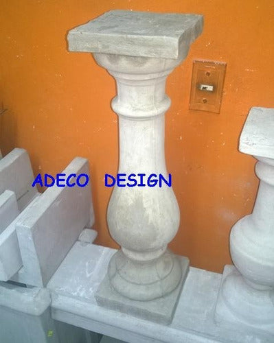 ADECO DESIGN Balaustra Cemento Balaustre De 0,58 Gruesa Fabrica 0