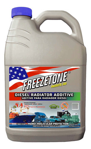 Freezetone Refrigerant 3.79 L Diesel Engine Blue 0