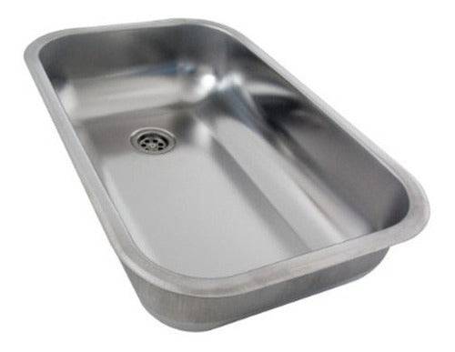 Aqualia Simple Sink AISI 430 Stainless Steel 52x32x18cm DH52/18 0