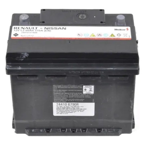 Renault L2 12V 60Ah 510A Battery for Duster 4x2 11/18 0