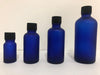 Impofra Blue Frosted Glass Bottle 30ml with Dropper Pack of 30 4