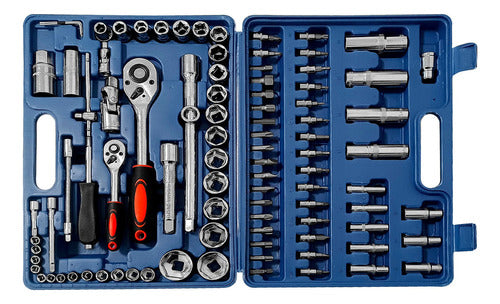 Price Mania 108-Piece Lock Set Kit Toolbox Case Tubes 0