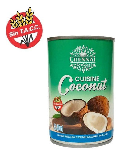 Chennai Leche De Coco Chennai Coconut Cuisine 400 Ml Sin Tacc-Kosher 1