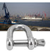 Pino De Parafuso Anchor Shackle, Aço Inoxidável, Arco Em For 7