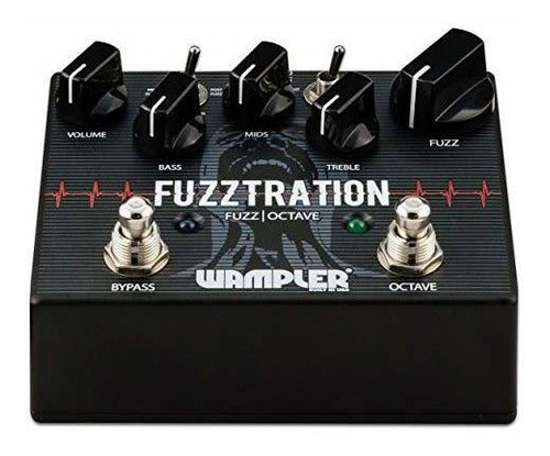 Wampler Fuzztration Pedal Para Guitarra Efecto Distorsión 4