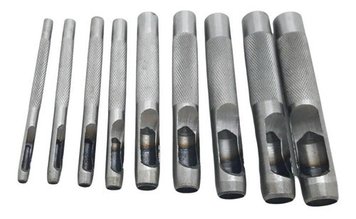 HDC Punch Set 9 Pieces 3 To 12 Mm 3