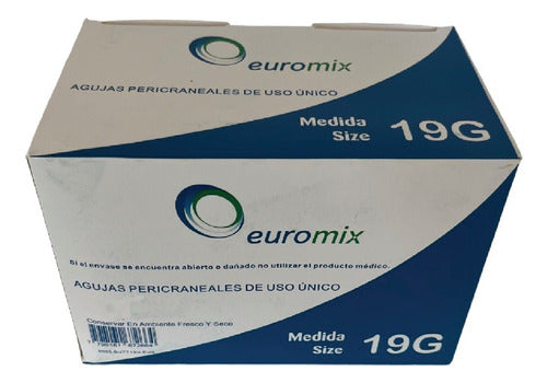 Euromix 100 Butterfly Needle Pericraneal 19 G 0