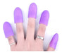 Set of 5 Silicone Finger Caps for Removing Semi-Permanent and Sculpted Nails Polygel 1
