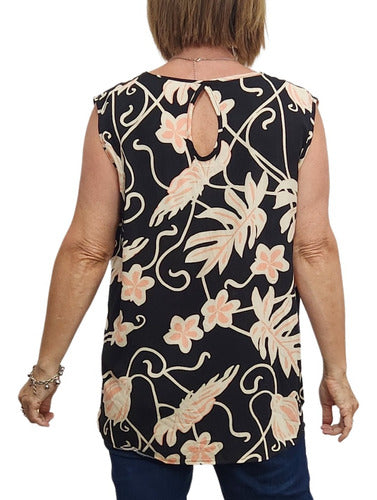 A Tua Cara Blusa Lino Sol Busto 120 Cadera 130 Largo 73 Cm 3