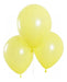 Globos Lisos Pastel Amarillo X 25u 9 PuLG (22 Cm) Cotillon 0