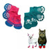 Winter Kit Double Rake Brush + 4 Anti-Slip Socks + Soft Warm Polar Blanket for Pets 1