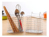 Crystal Rock Chrome Cutlery Drainer with 2 Divisions 5