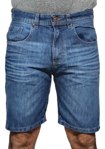 Narrow Bermuda Denim Shorts Elsinor 0