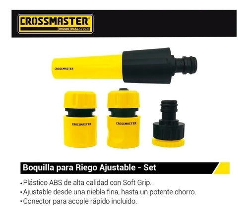 Crossmaster Adjustable Irrigation Nozzle Set - 4 Pieces 1