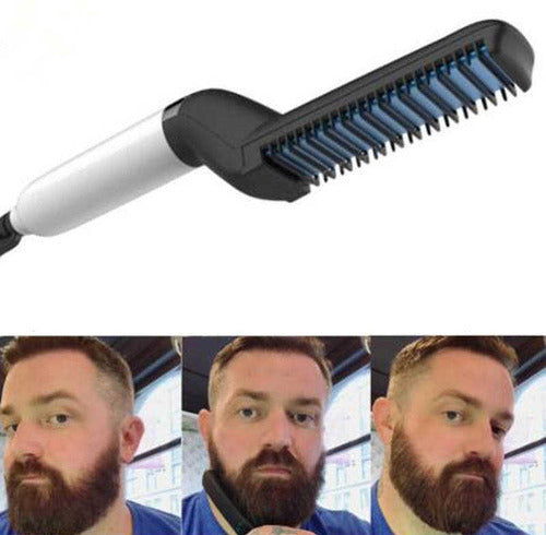 GA.MA Italy Beard Barber Style Circuit Comb / Iron 2