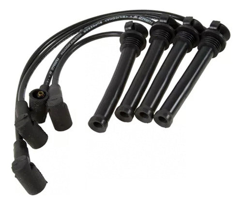 Fiat Cables Bujias 05 8v Brem Fiat Strada 05-08 0