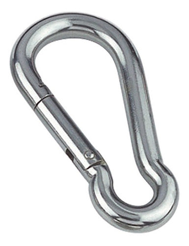 Alambres Rumbos Stainless Steel Carabiner M4 (15 Units) 0