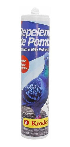 Repelente Em Gel Afasta Espanta Aves Pombos Pássaros 265gr 1