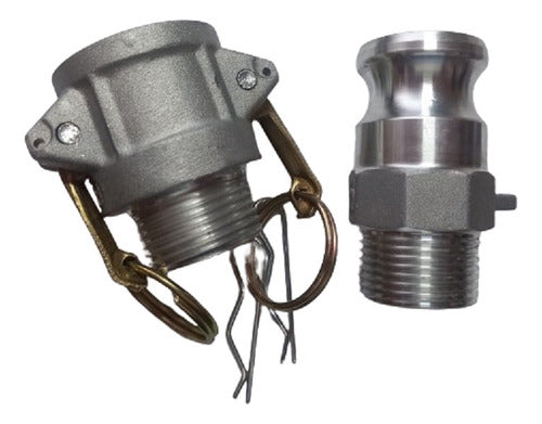 Camlock Quick Coupling 3/4 Inch Aluminum Pair! Type B + F 0