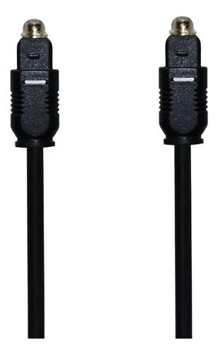 Cable Fibra Optica Audio Digital Tipo Toslink 1 Mts - Kubo 1