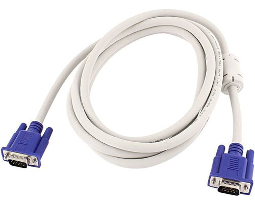 Cable Vga Calidad Superior Monitor De 3m Con Filtros - Otec 0