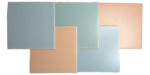 Pack of 5 Watercolor Matte 15x15cm Tiles for Artistic Mosaic - Choose Your Colors 0