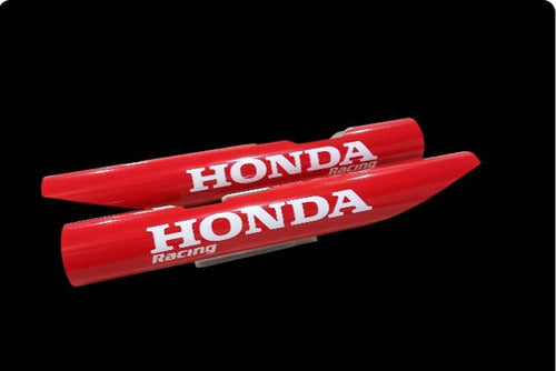 Protectores Cubre Barrales Para Honda Tornado (rojo) 2