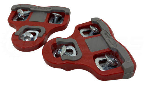 Taquinho P/ Pedal Wellgo Speed Tipo Look Rc-6/rc-7 Vermelho 0