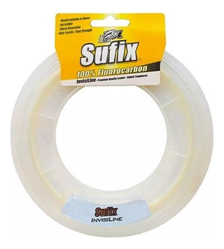 Sufix Invisiline Fluorocarbon 0.33mm 18lb 8.6kg 100% 20m 0