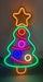 LED Neon Christmas Tree Sign - Christmas Neon LED Decoration 0