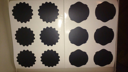 Vinyl Chalkboard Stickers - Set of Labels - Decals - South Zone 3