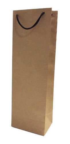 Reinforced Wine or Champagne Single Bottle Bags Plain 0