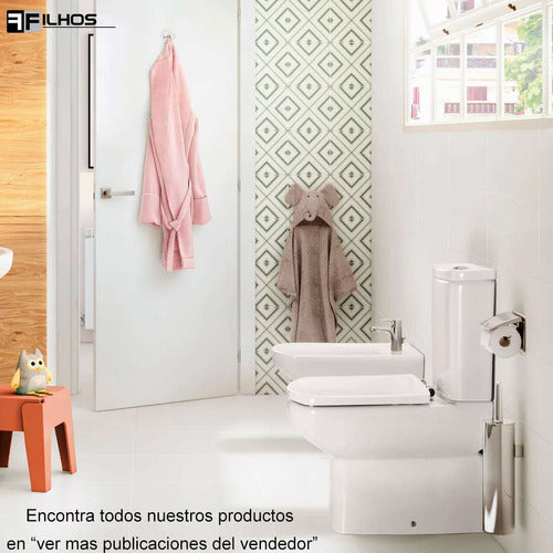 Filhos Desagüe Extensible Cromado P/lavatorio + Sopapa Pegar 1 1/4 3