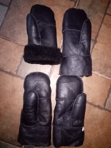 Artesanales Natural Sheepskin Gloves and Mittens 1