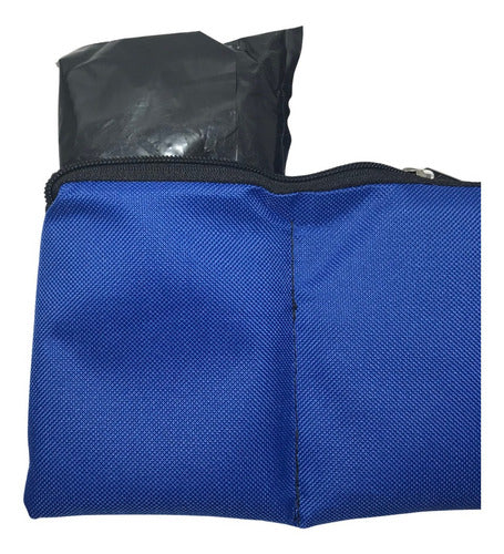 Par De Tobilleras Con Peso Deportivas 1kg X2 Azules Brest 1