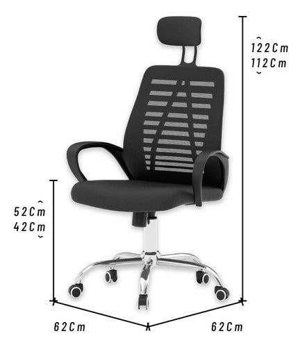 Beauty Prof Ergonomic Mesh Office Chair Norman for Desk Computer 1