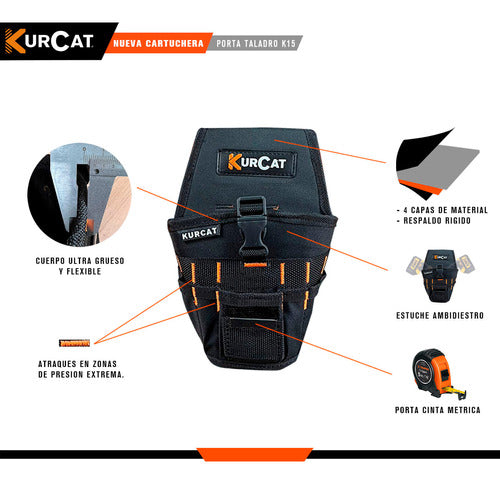 Kurcat Tool Bag with Belt 1