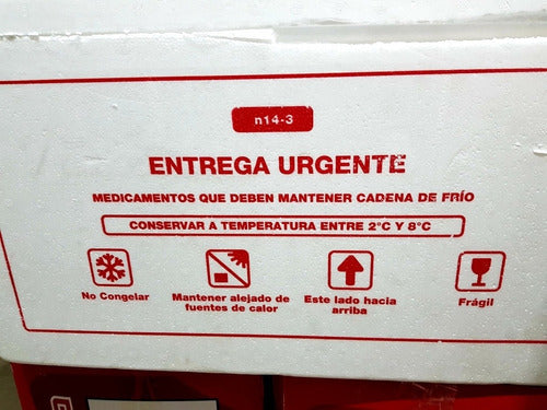 Hielo Seco Reutilizable Conservadora Medicacion Alimentos 5