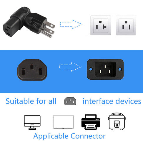 CERRXIAN Computer Power Extension Adapter 2