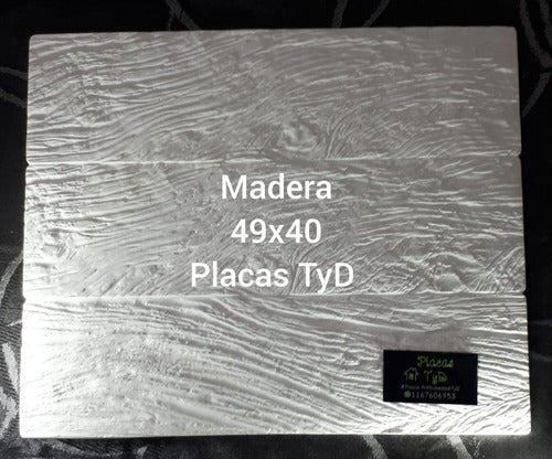 Placas TyD Mold for Anti-Humidity Panels Wood 49cm x 40cm 1