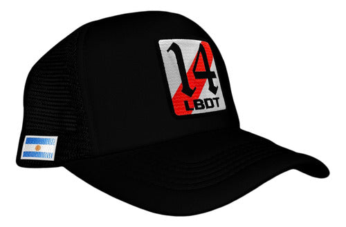 Mdt Cap Trucker Hat River Los Borrachos Del Tablón LBDT 14 Patch 1