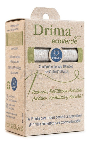 Drima Eco Verde 100% Recycled Eco-Friendly Thread by Color 87