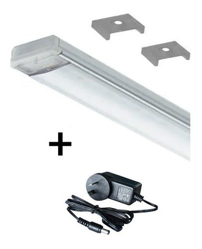 Luz Desing LED Profile 80 Cm with Power Supply for Kitchen, Cabinets, and Closets 1