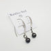 Zaphire Joyas: Special Offer! 12 Pairs Black Pearl Surgical Steel Earrings in Bulk 1