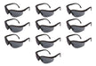 Kit of 10 Libus MIG Gray Safety Glasses HC 0