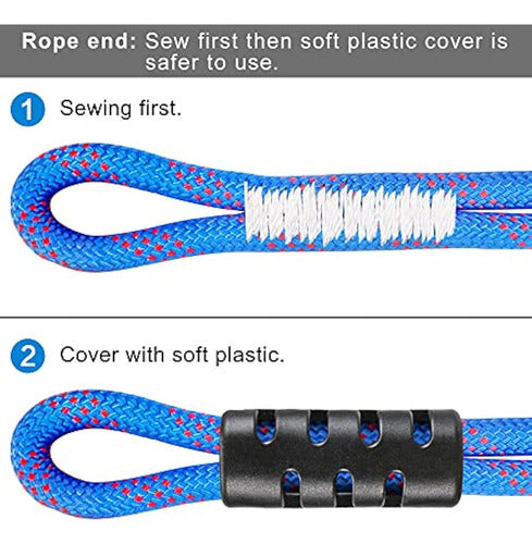 Dolibest Heavy Duty Tow Rope For Tubing Connector, 3