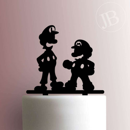 Patata 3D Cake Topper Adorno Torta - Super Mario Bros Personalizado 2