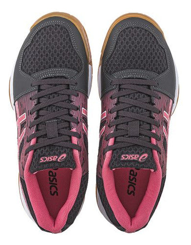 Asics Gel Rebound Voley Negro Rosa 5