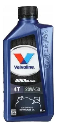 Valvoline Durablend 4T 20W50 X1L Semi-Synthetic Motorcycle Oil 0